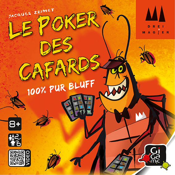 Boite de Le Poker des Cafards