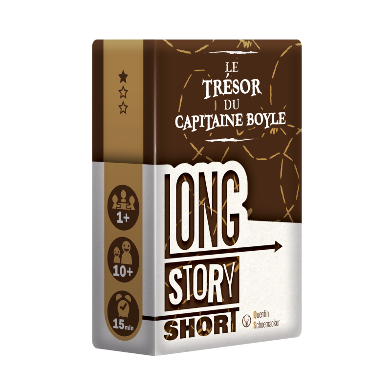 Boite de Long Story Short - Le Trésor du Capitaine Boyle