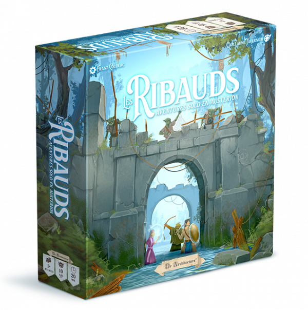 Boite de Les Ribauds - Aventures solo en Austerion