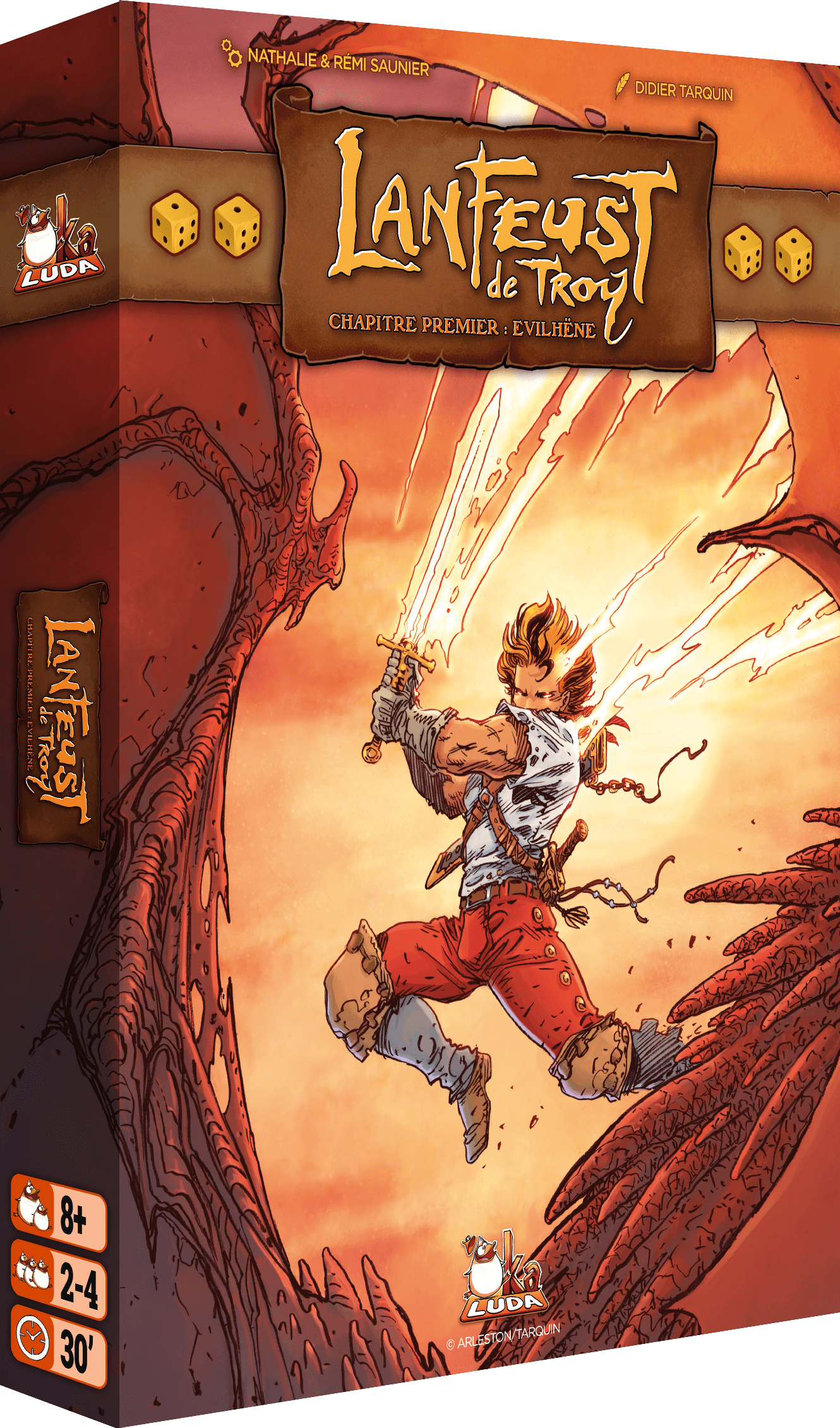 Boite de Lanfeust de Troy, Chapitre 1er : Evilhëne