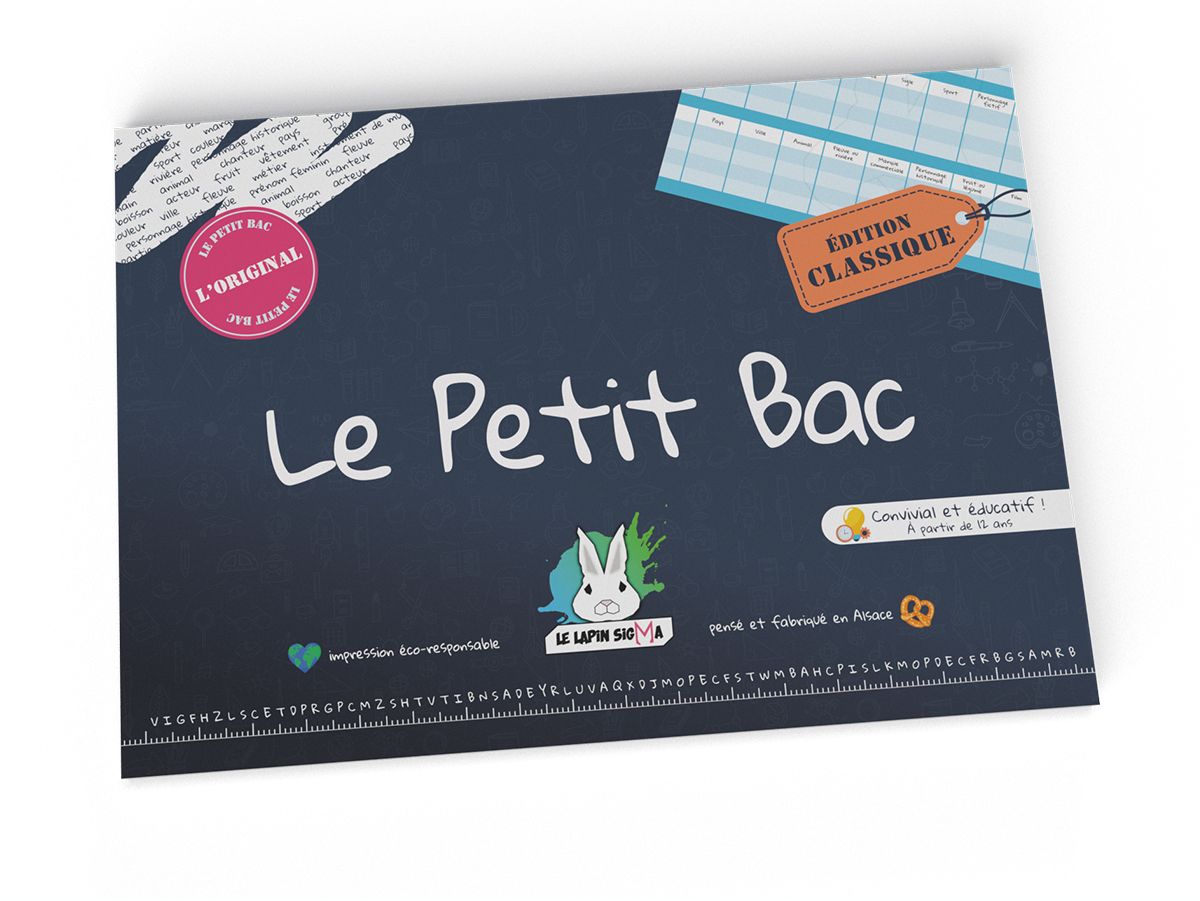 Boite de Le Petit Bac - Edition Classique