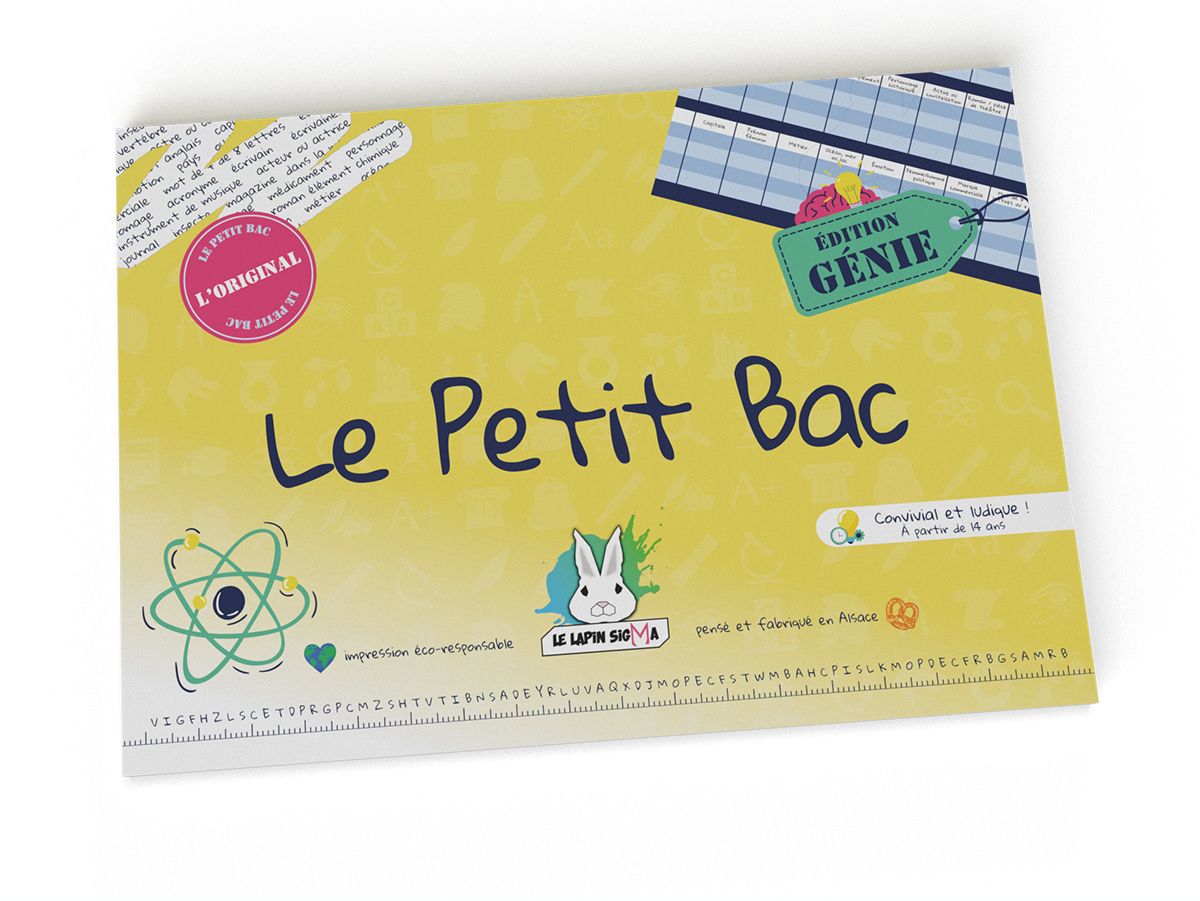 Boite de Le Petit Bac - Edition Génie