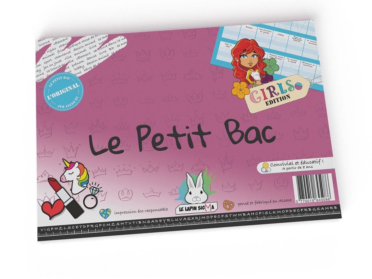 Boite de Le Petit Bac - Edition Girls