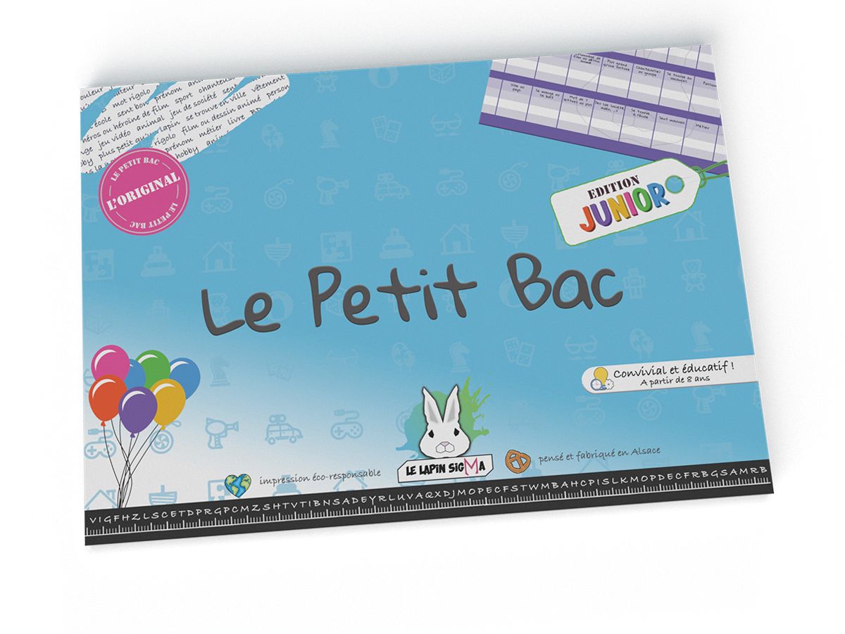 Boite de Le Petit Bac - Edition Junior