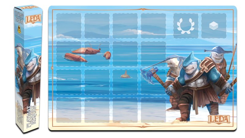 Boite de Leda - Tapis de jeu Requins