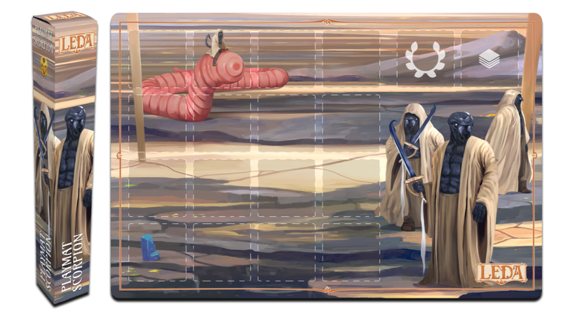 Boite de Leda - Tapis de jeu Scorpions