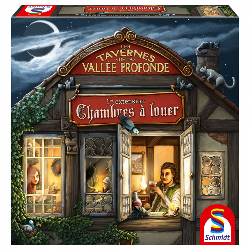 Boite de Les Tavernes de la Vallée Profonde - Extension Chambres à Louer !