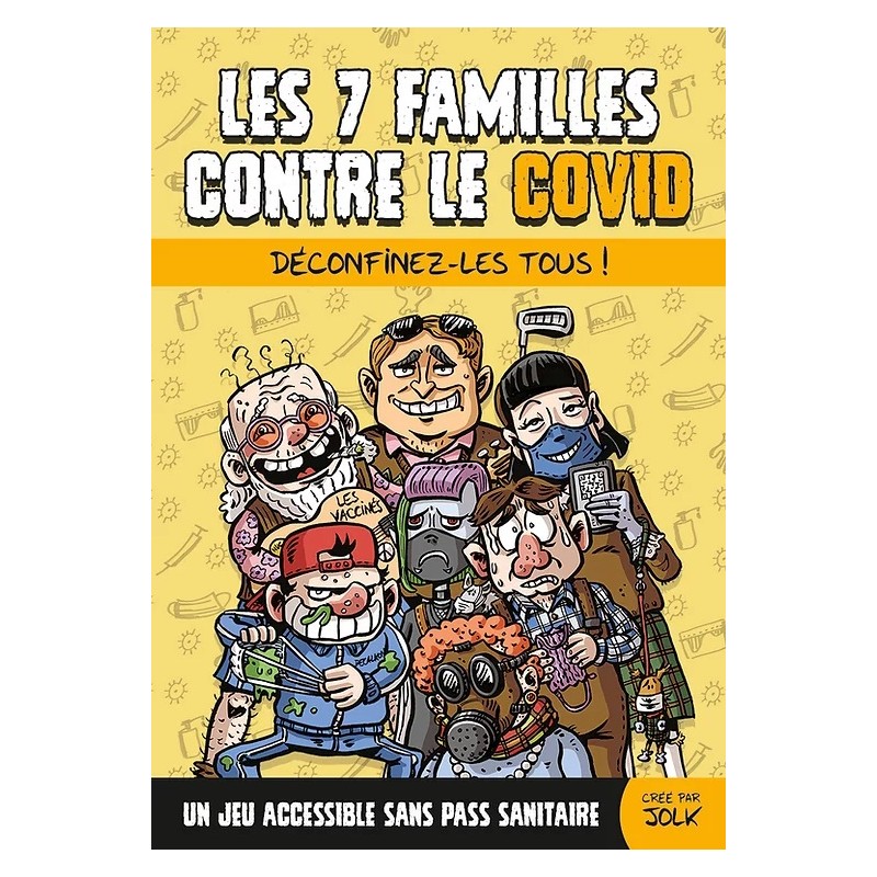 Boite de Les 7 familles contre le COVID