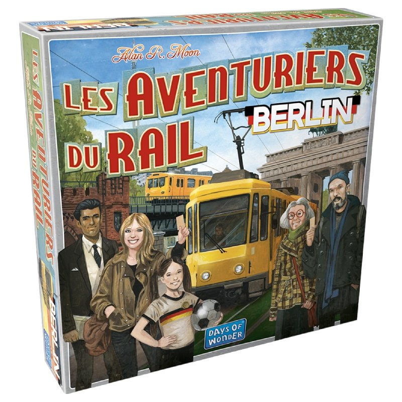 Boite de Les Aventuriers du Rail - Berlin