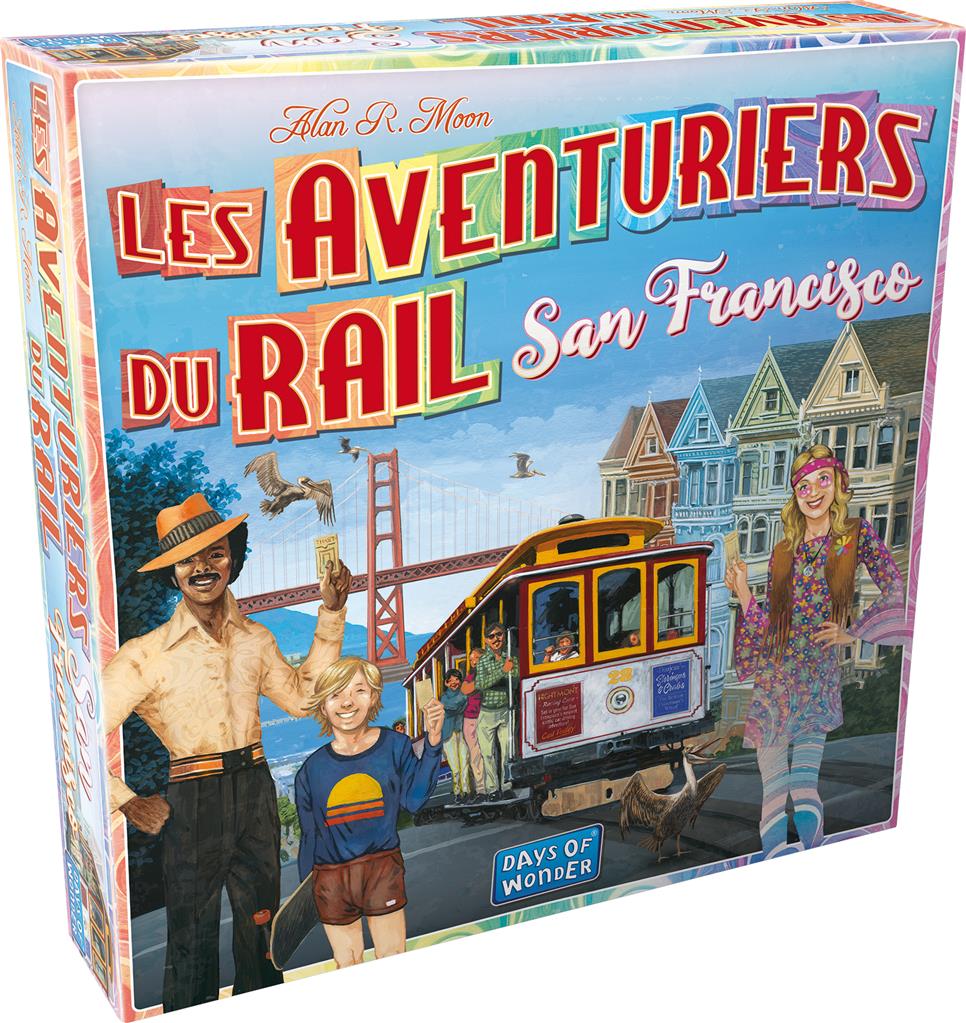 Boite de Les Aventuriers du Rail - San Francisco