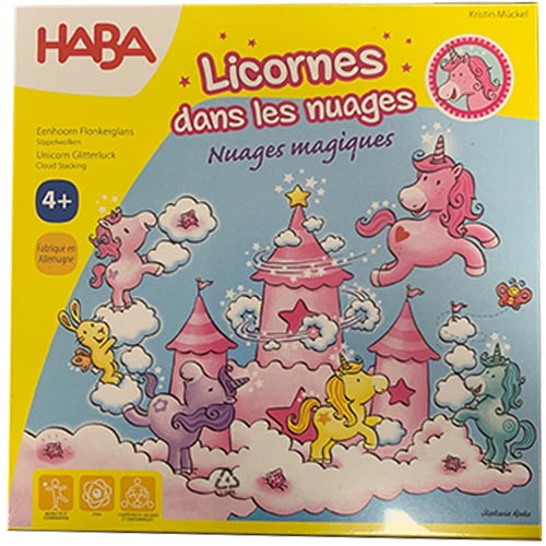 Boite de Licornes dans les nuages - Nuages magiques