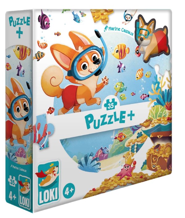Boite de Puzzle+ : Loki fait de la Plongée (35 PCS)