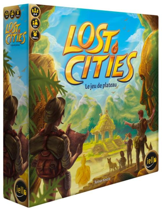 Boite de Lost Cities - Le jeu de Plateau