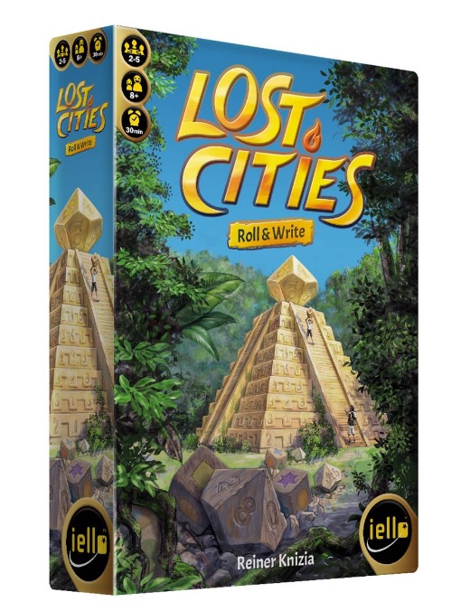 Boite de Lost Cities : Roll & Write