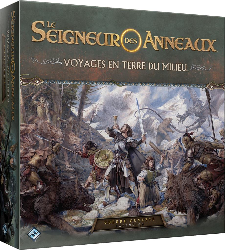 Boite de Le Seigneur des Anneaux - Voyages en Terre du Milieu - Guerre Ouverte