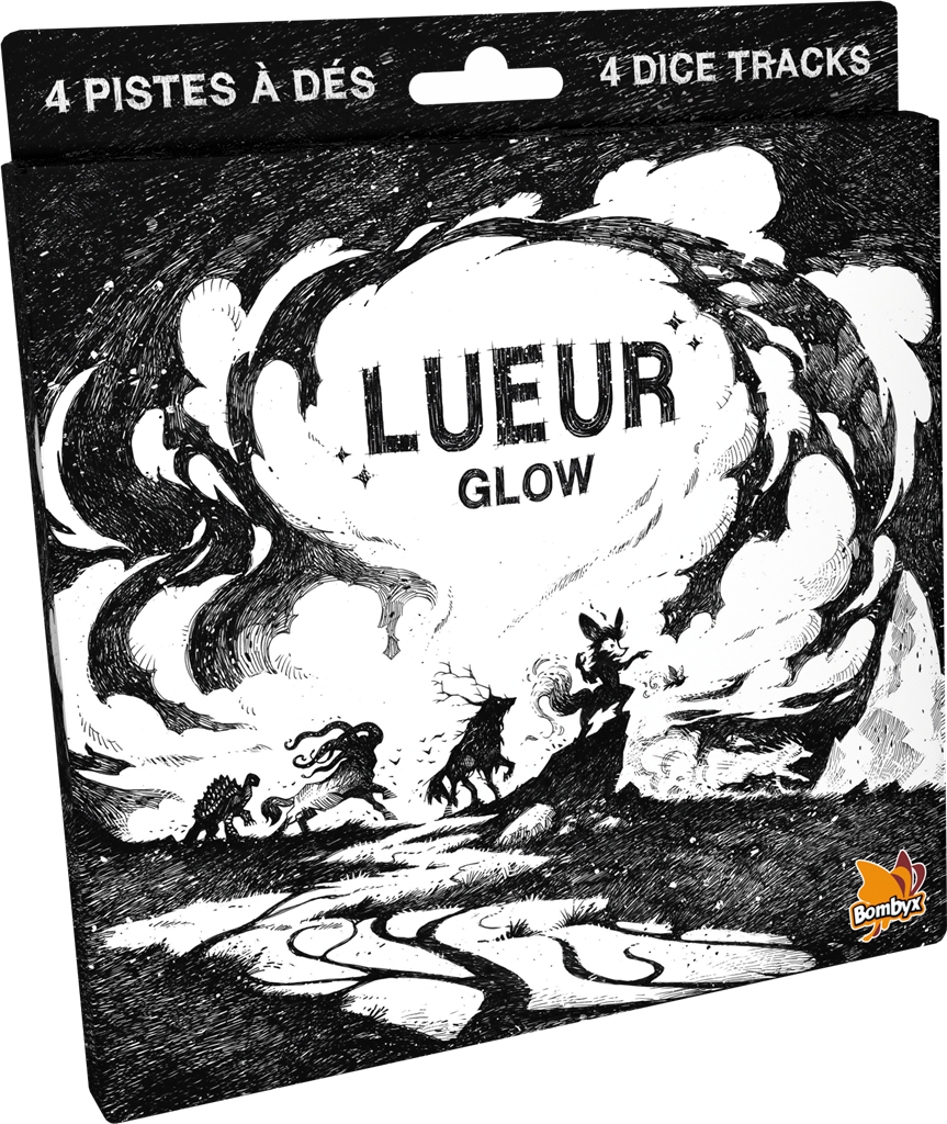 Boite de Lueur : Set de 4 Piste à Dés