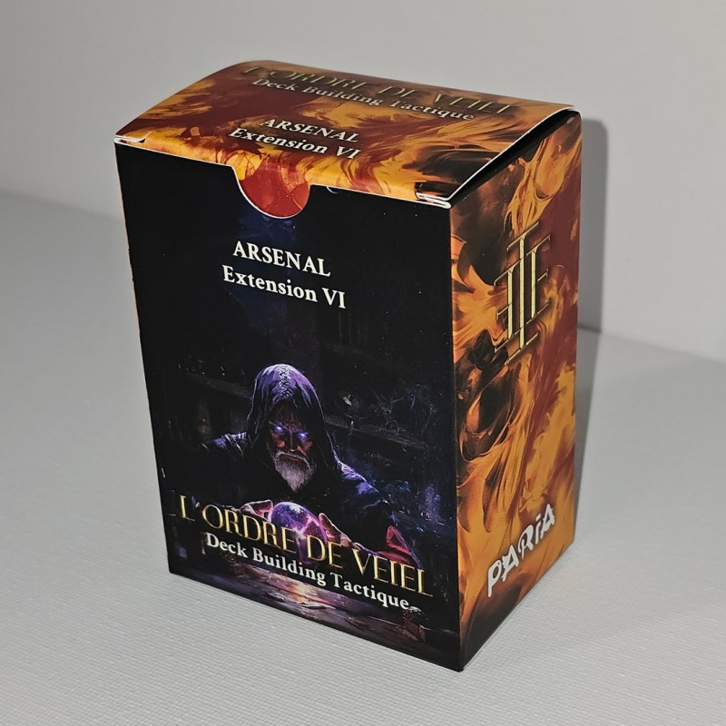 Boite de L'ordre de Veiel : Deck Building Tactique - Extension 6 : L'Arsenal
