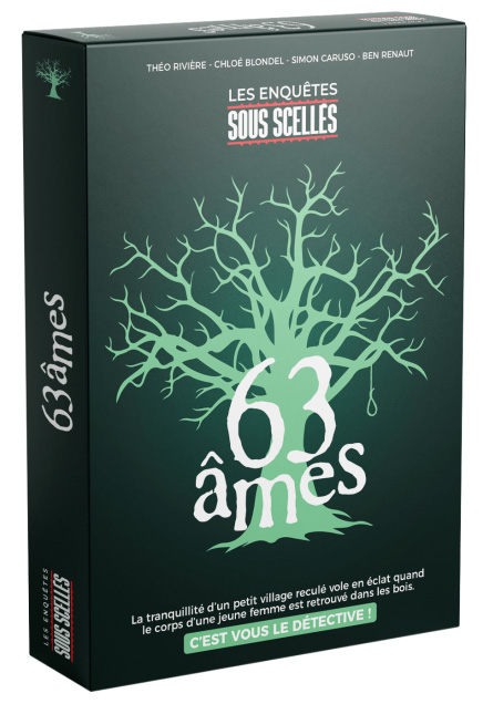 Boite de Les Enquêtes Sous Scellés - 63 Âmes