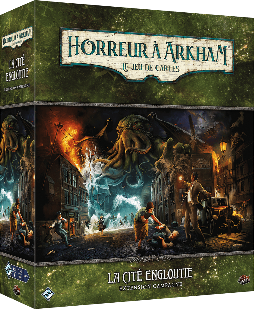 Boite de Horreur à Arkham JCE - La Cité Engloutie - Campagne