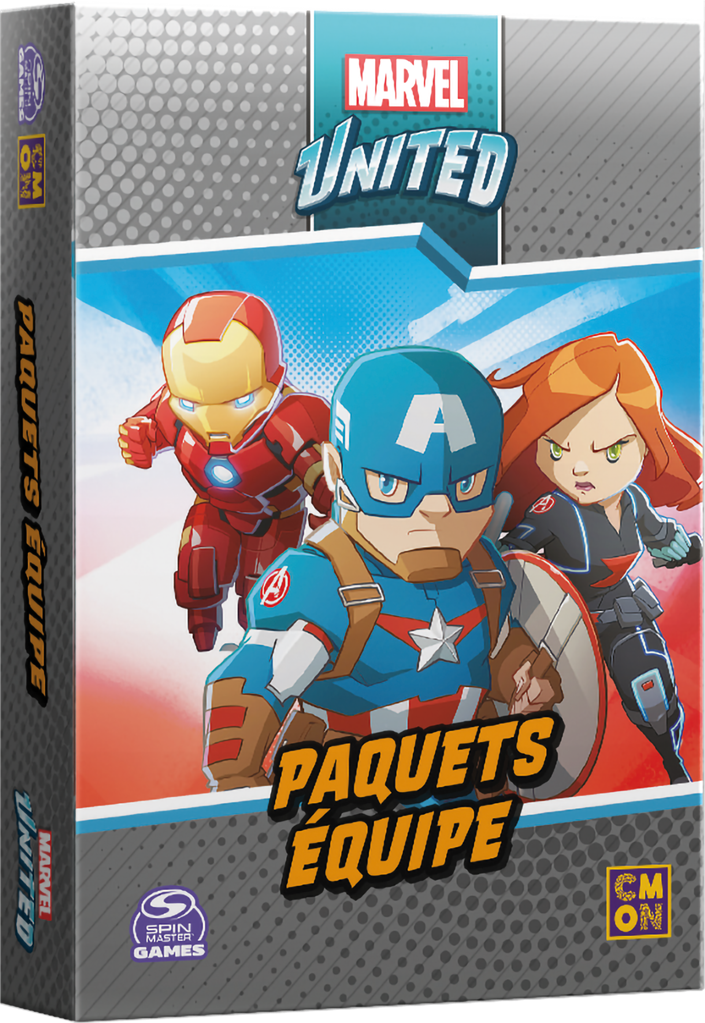 Boite de Marvel United - Paquets Équipe