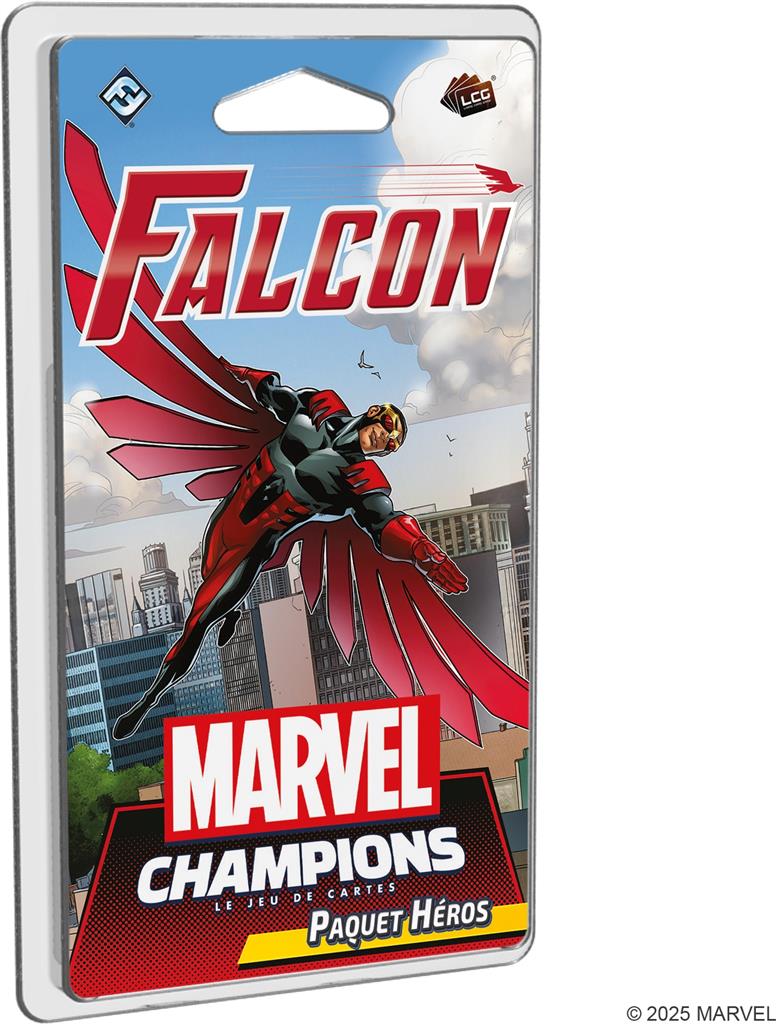 Boite de Marvel Champions - Paquet Héros - Falcon