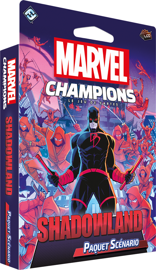 Boite de Marvel Champions - Paquet Scénario - Shadowland