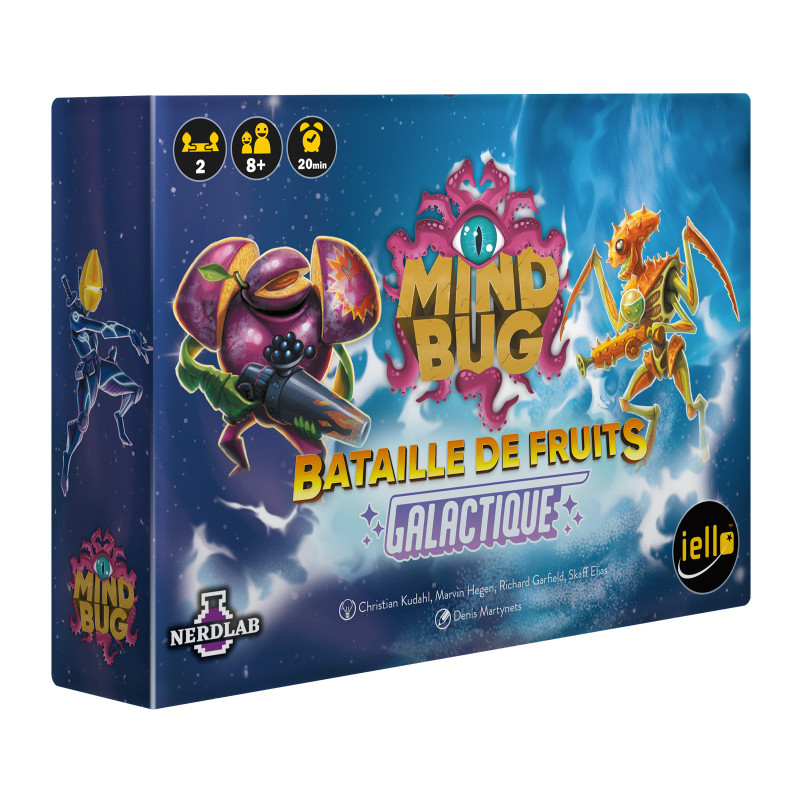 Boite de Mindbug - Bataille de fruits galactique