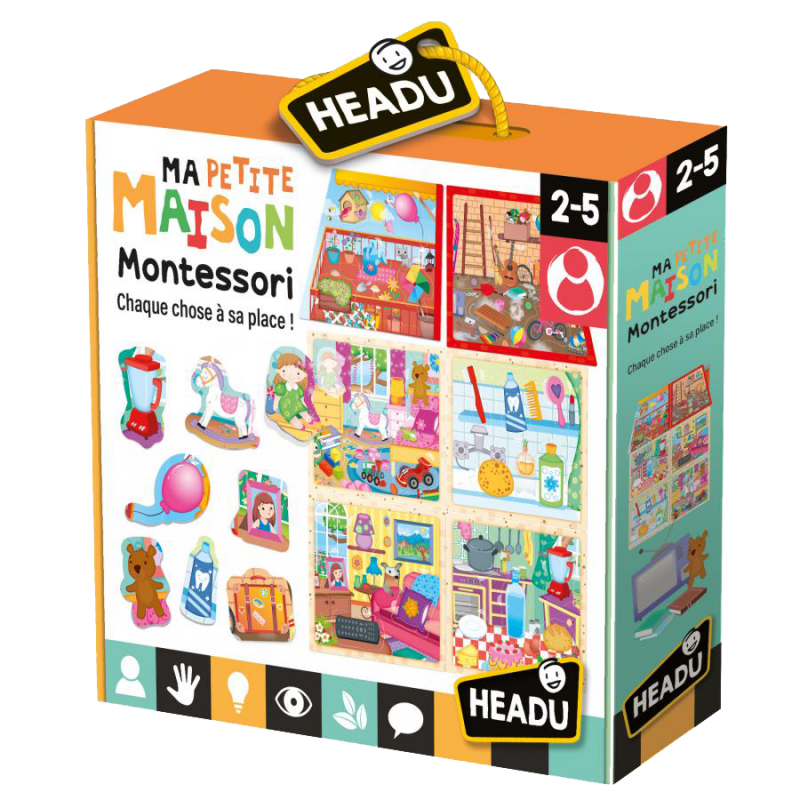 Boite de Ma Petite Maison Montessori : Chaque Chose à sa Place !