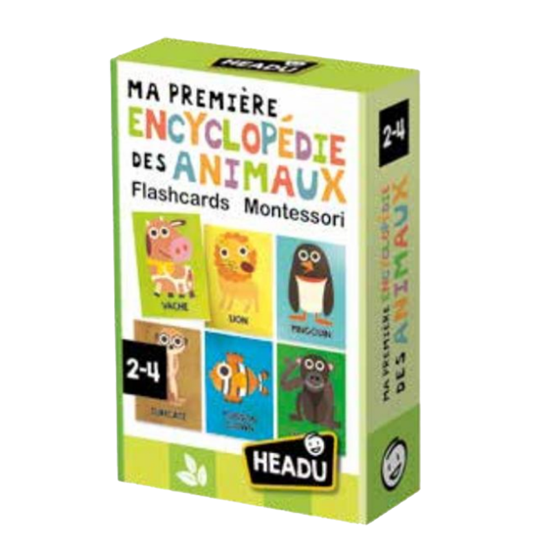 Boite de Ma première encyclopédie des animaux - Flashcards Montessori