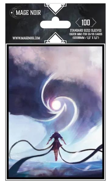 Boite de Mage Noir - Sleeves Typhon (x100)