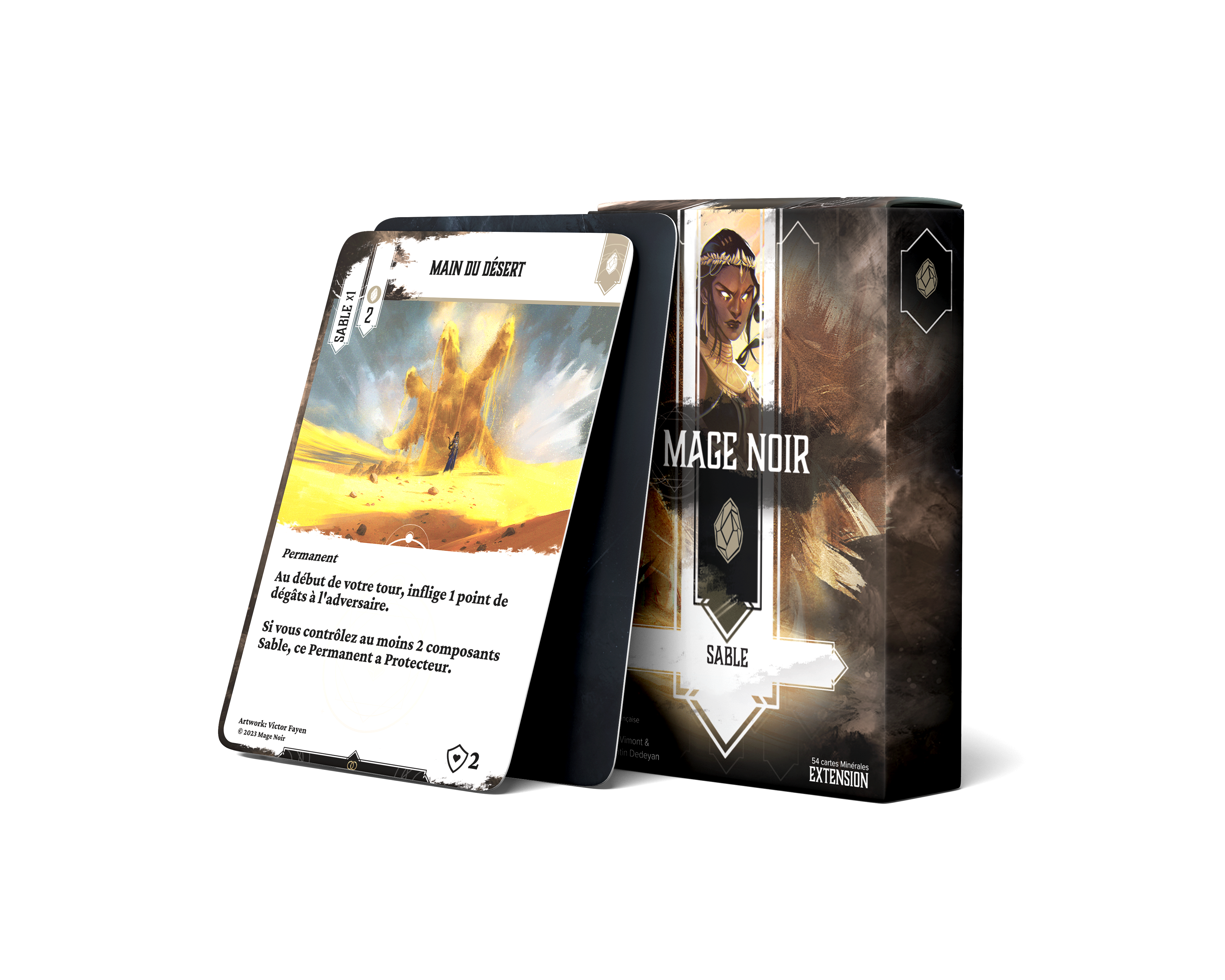 Boite de Mage Noir - Extension Sable