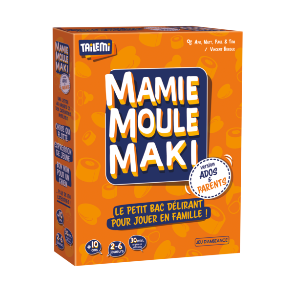Boite de Mamie Moule Maki - Version Ados & Parents