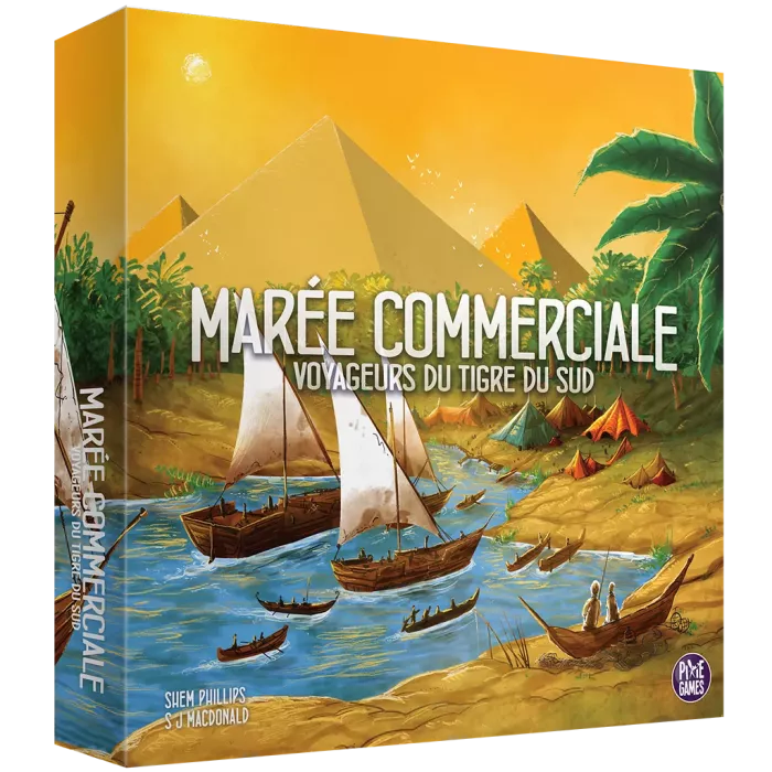 Boite de Marée Commerciale - Voyageurs du Tigre du Sud