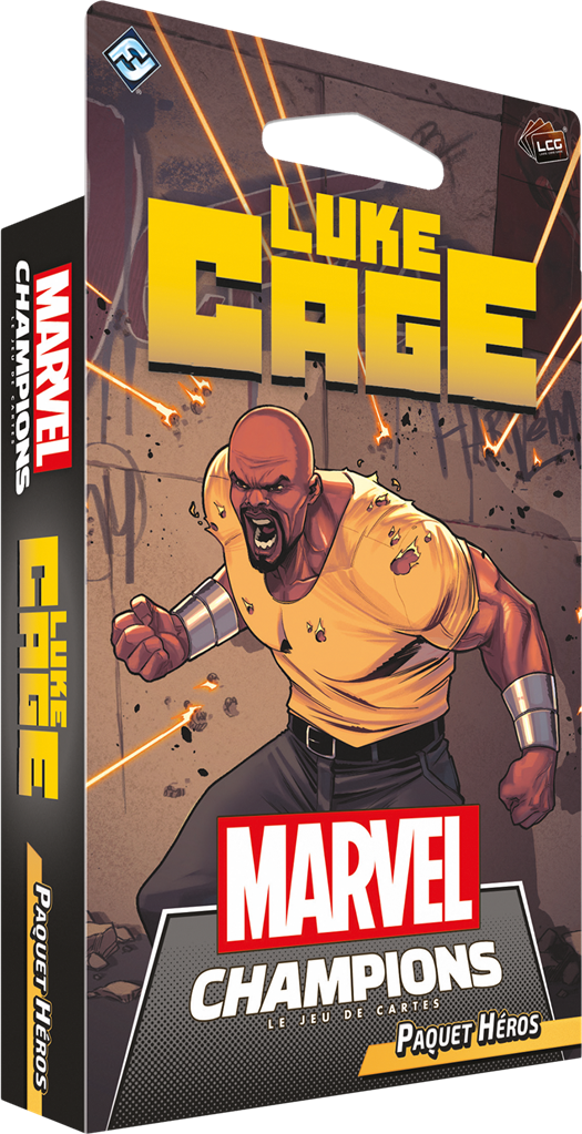 Boite de Marvel Champions - Paquet Héros - Luke Cage