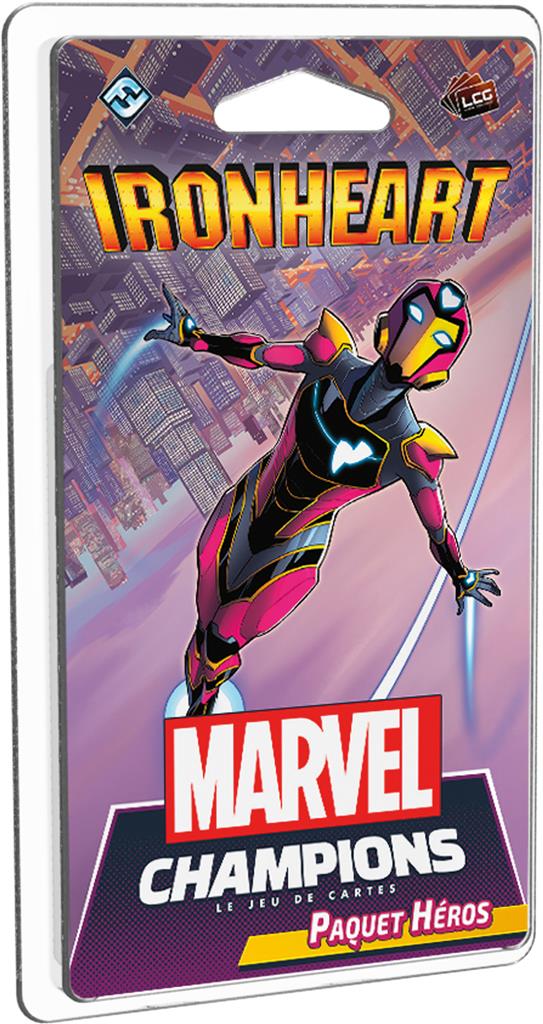 Boite de Marvel Champions - Paquet Héros - Ironheart