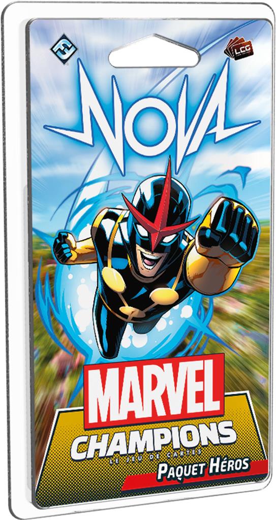 Boite de Marvel Champions - Paquet Héros - Nova