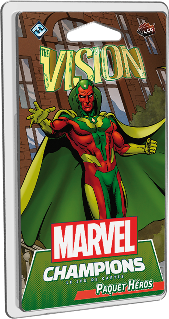 Boite de Marvel Champions - Paquet Héros - Vision