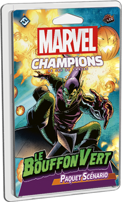Boite de Marvel Champions - Paquet Scénario - Le Bouffon Vert