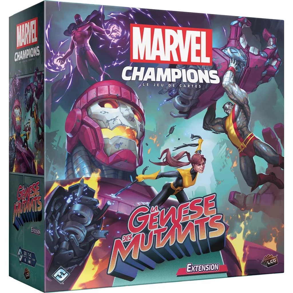 Boite de Marvel Champions - Extension La Génèse des Mutants