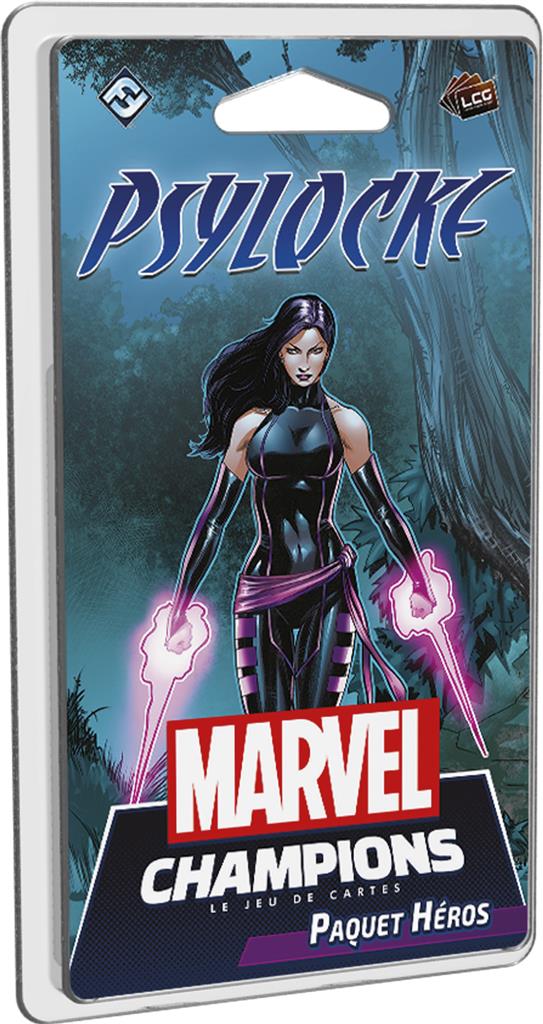Boite de Marvel Champions - Paquet Héros - Psylocke