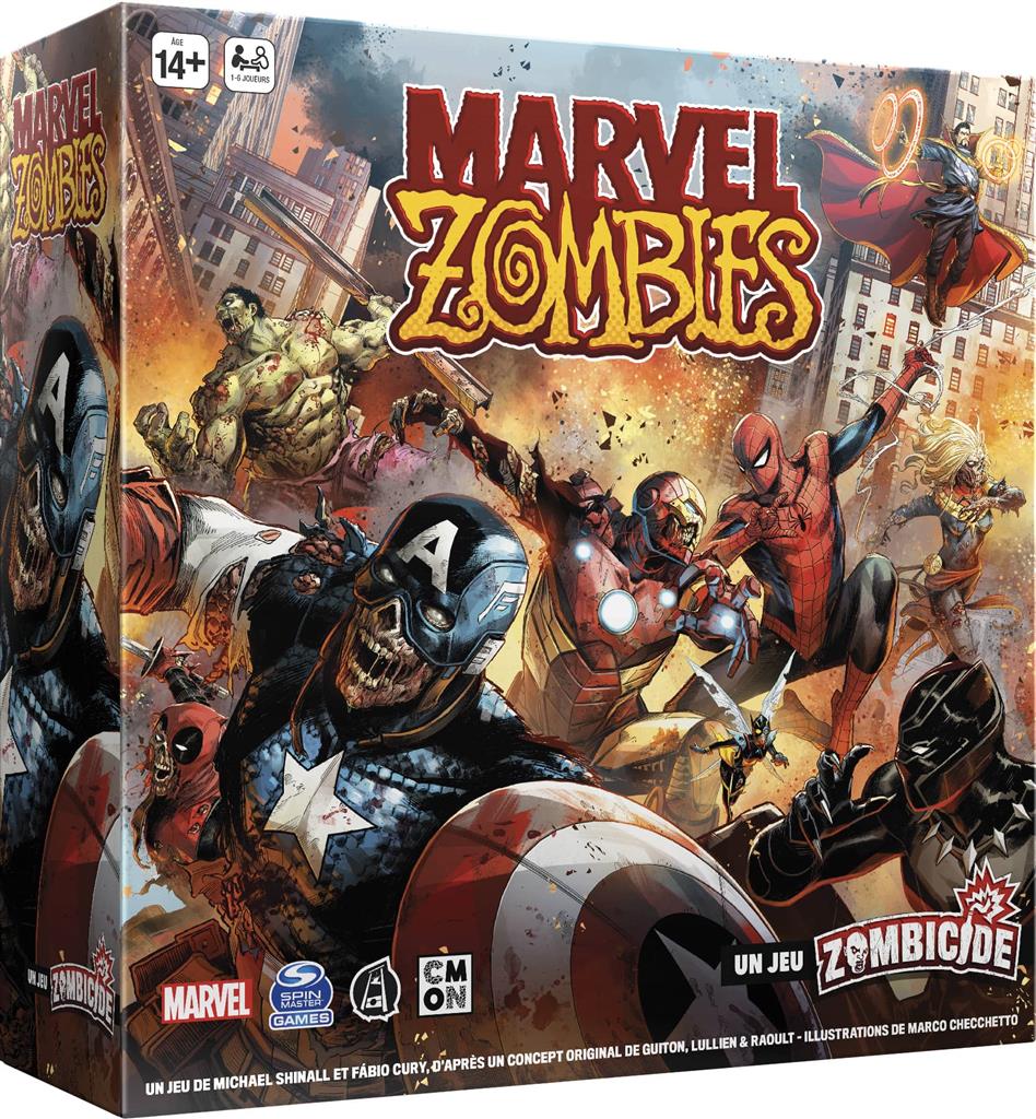 Boite de Marvel Zombies (Undead Avengers)
