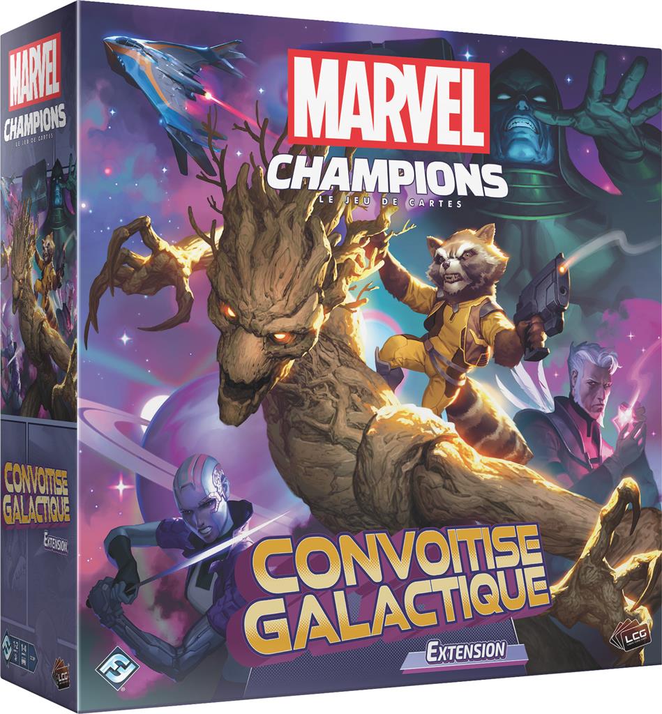 Boite de Marvel Champions - Extension Convoitise Galactique