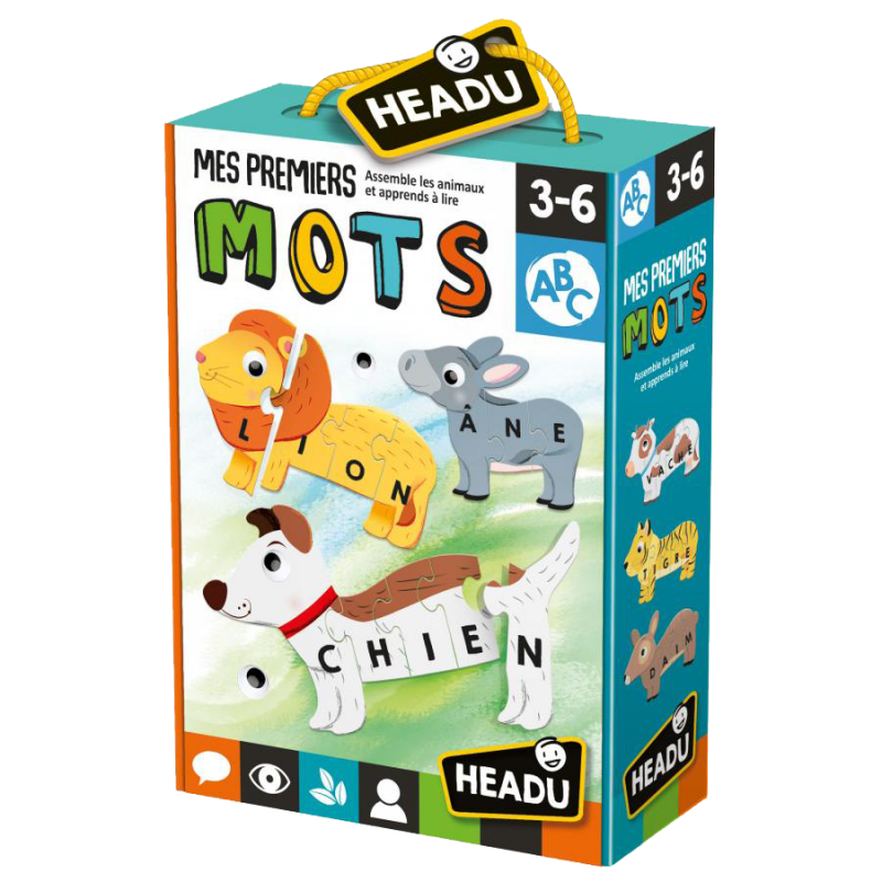 Boite de Mes Premiers Mots : Assemble les Animaux