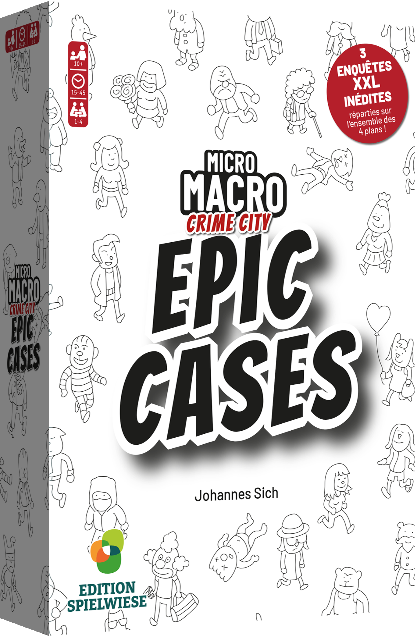 Boite de MicroMacro - Crime City - Epic Cases