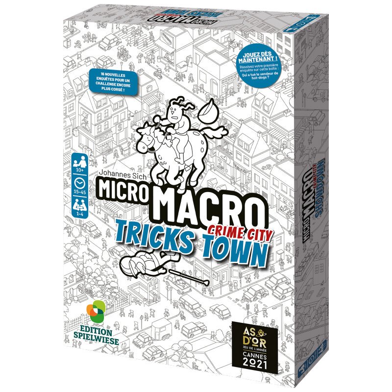 Boite de MicroMacro - Crime City - Tricks Town