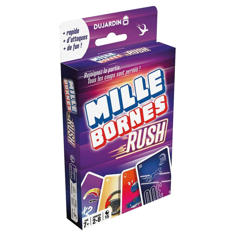 Boite de Mille Bornes - Rush