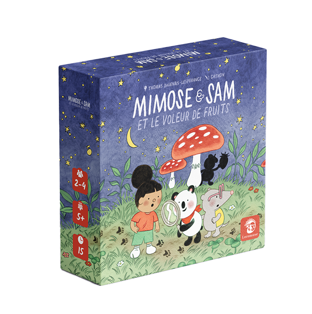 Boite de Mimose & Sam et le voleur de fruits - Nommé pour l'As d'Or Enfant 2025