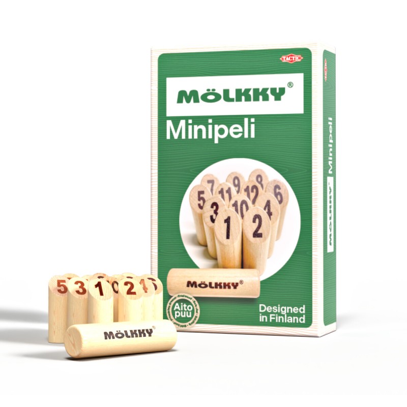 Boite de Mölkky - Minipeli - Mini Mölkky de Poche