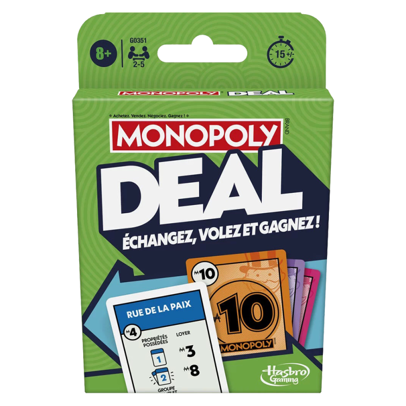 Boite de Monopoly Deal - Édition 2024
