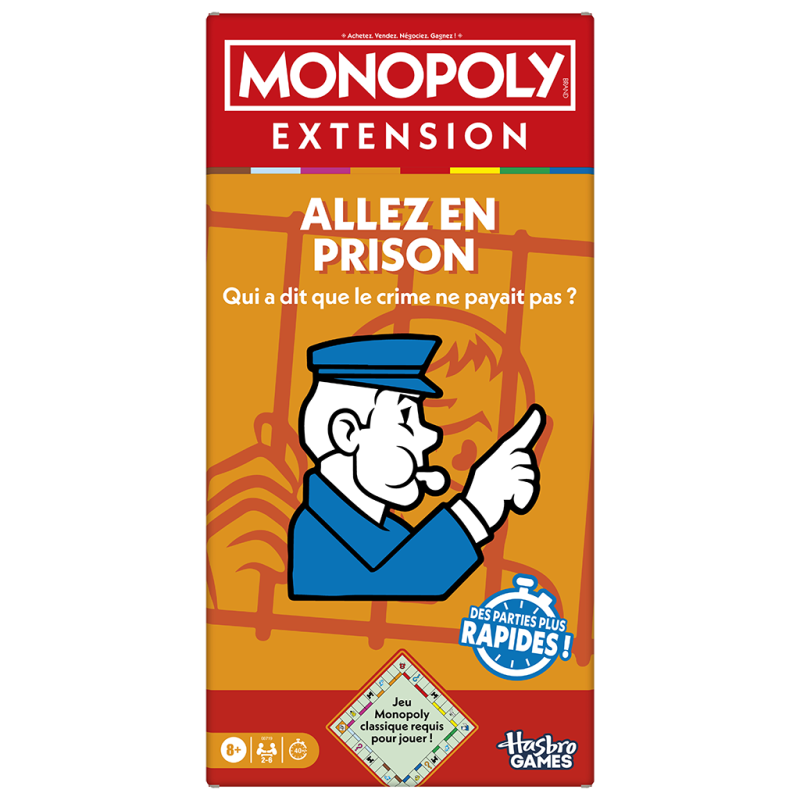 Boite de Monopoly - Extension Allez en prison